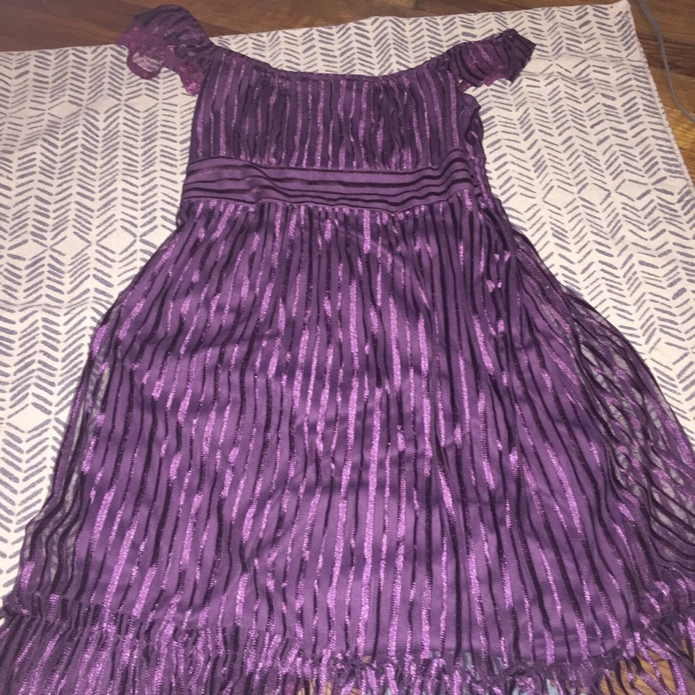Purple dress